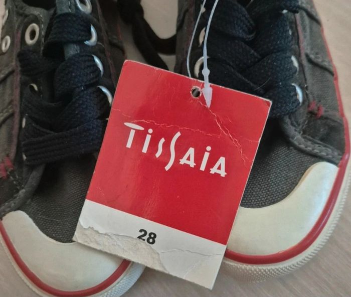 Chaussures toile garçon neuve taille 28 - photo numéro 3