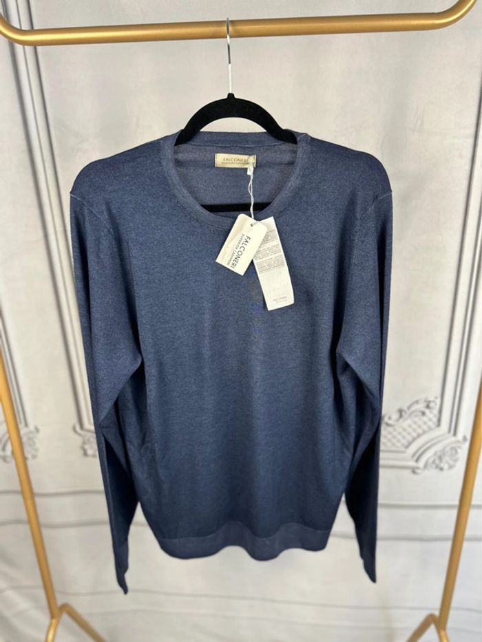 Pull léger en cachemire Homme Falconeri L neuf