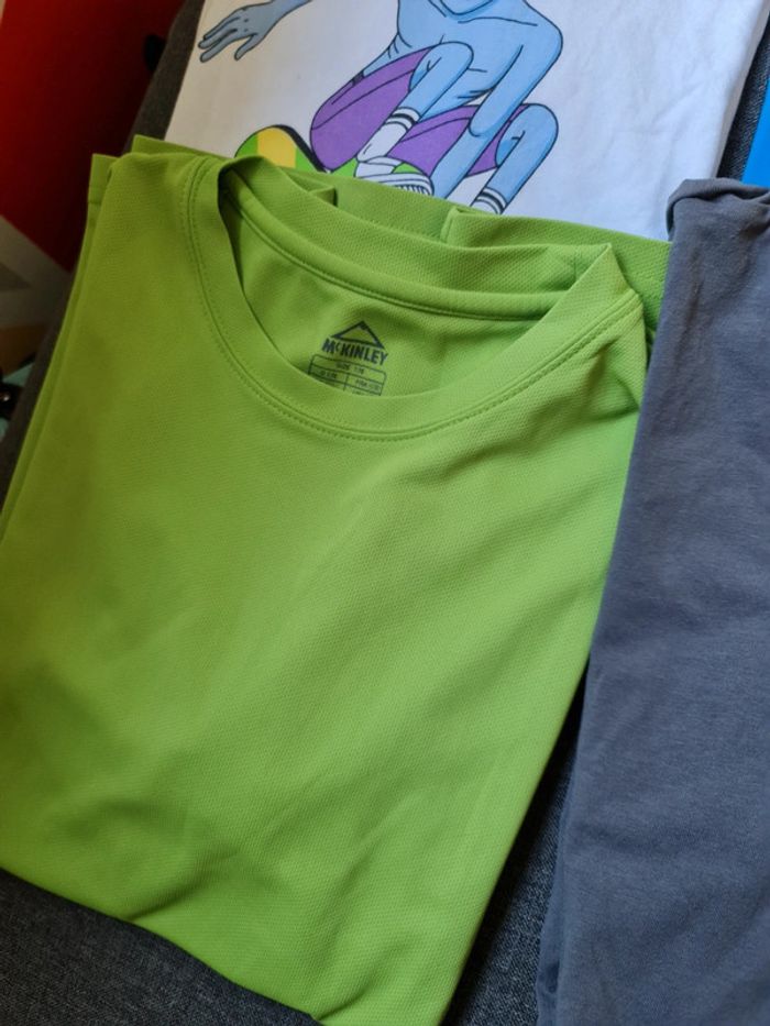 Lot maillots manches courte taille M - photo numéro 5