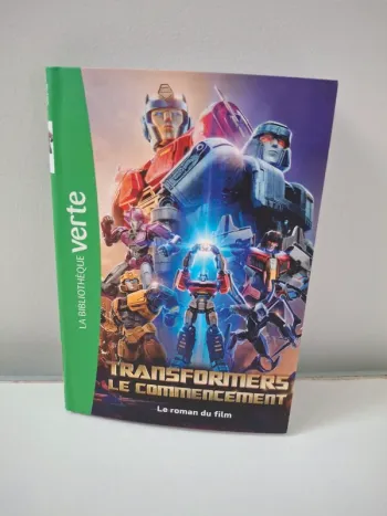 Livre Transformers Le Commencement
