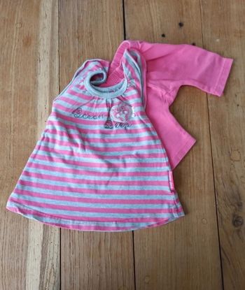 Ensemble robe et legging Tim pouce 3 mois