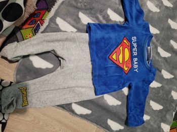 Pyjama 2 pièces superman