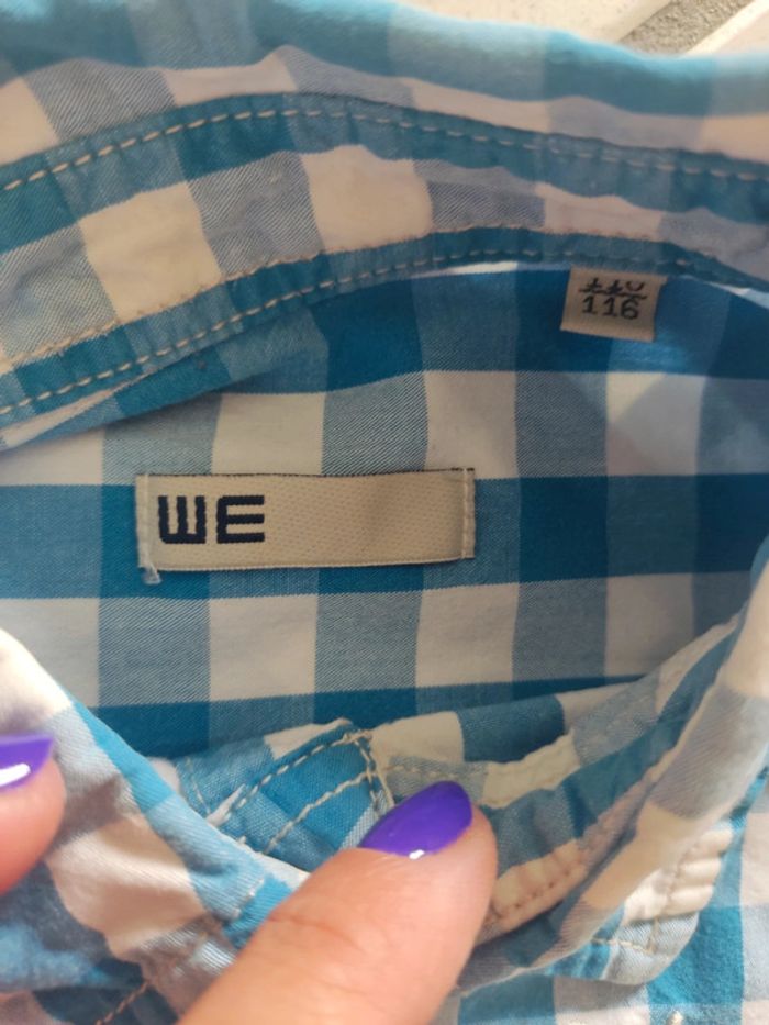 Chemise à carreaux garçon - photo numéro 2