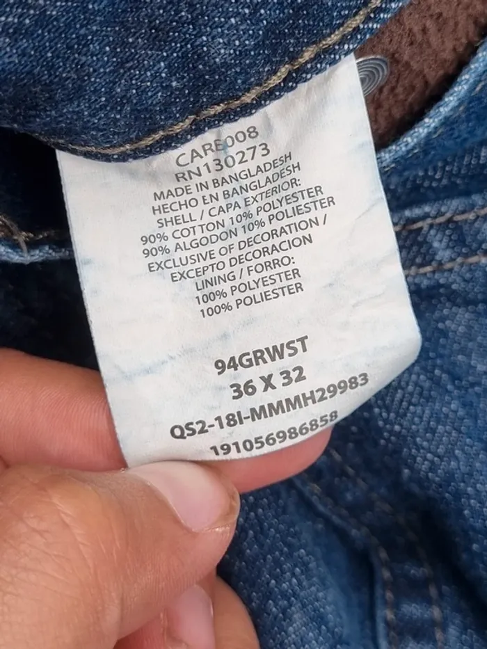 Jean Wrangler Bleu – Taille 46 FR Homme (mesures en photos) - photo numéro 10