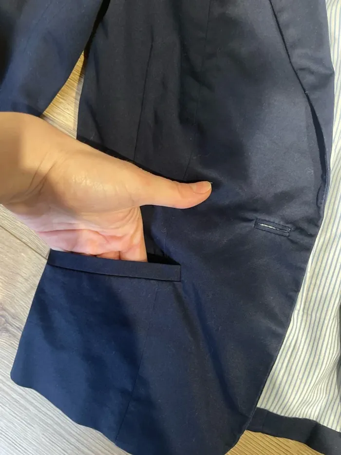 Blazer bleu marine - photo numéro 3
