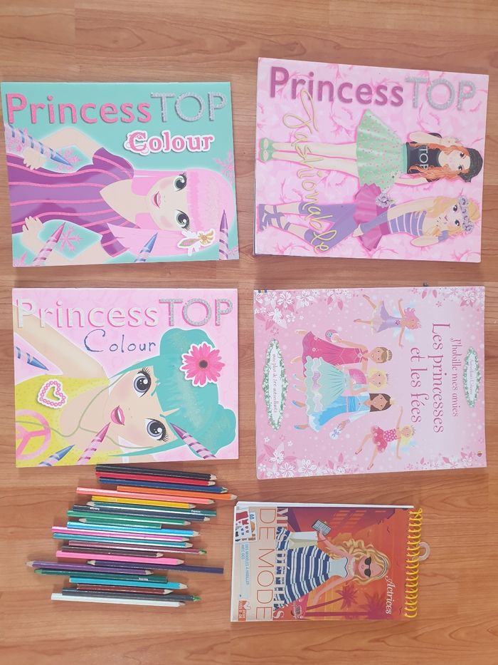 Lot créatifs et coloriage