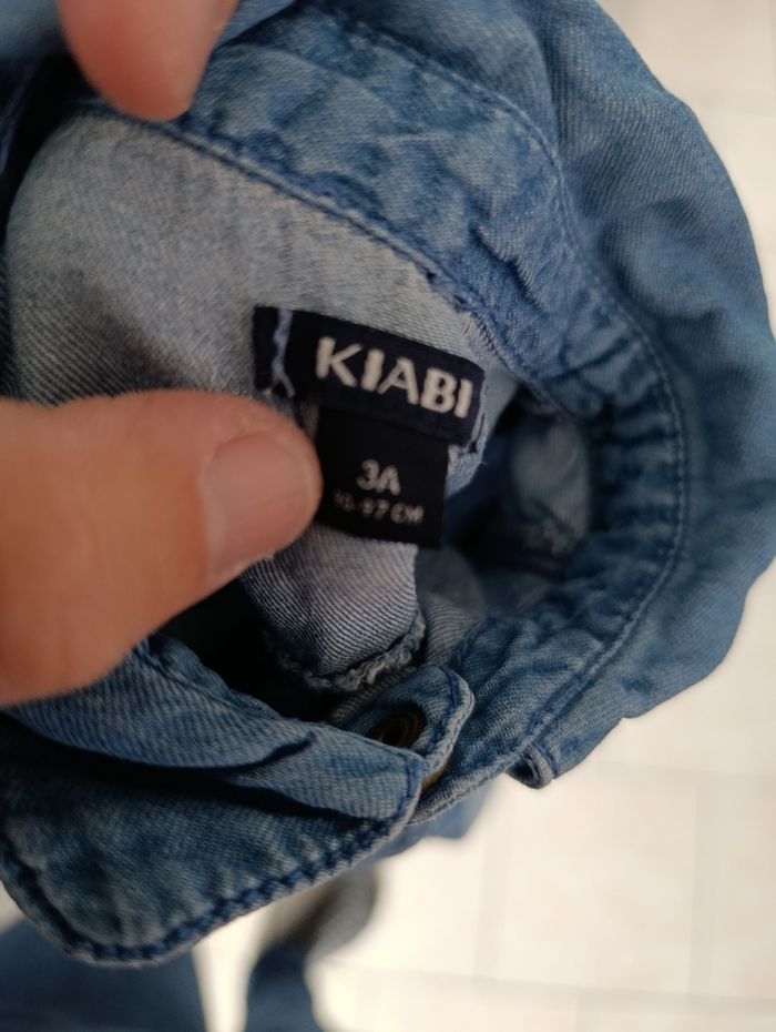 Chemise manches longues taille 3 ans fille - photo numéro 2