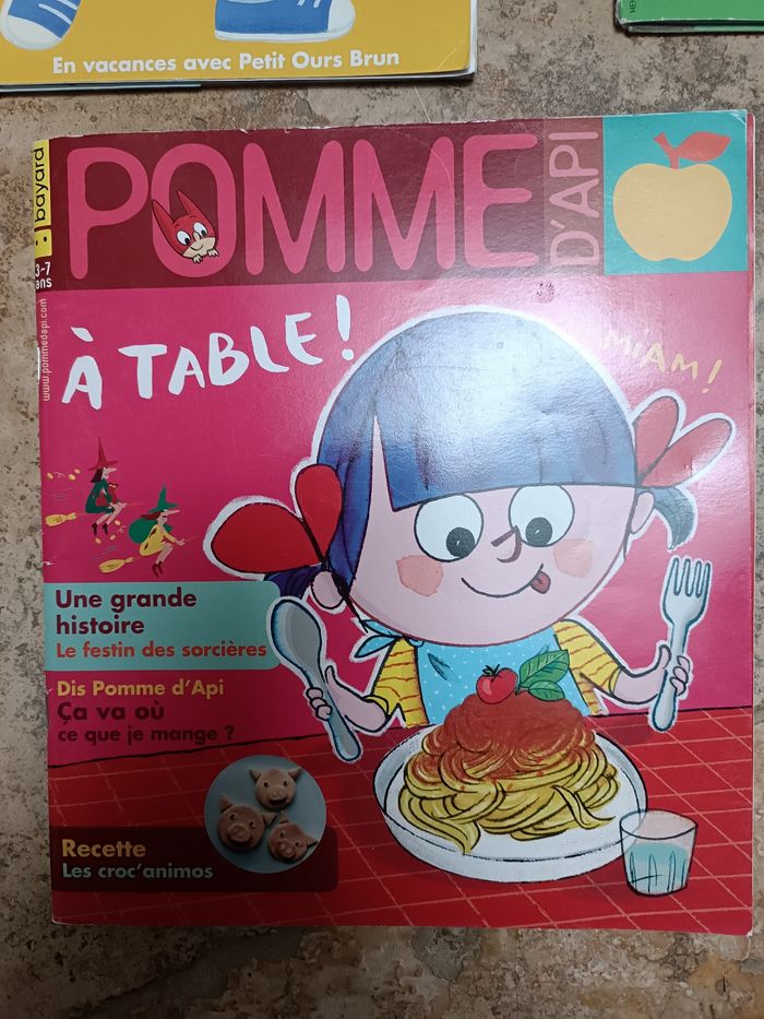 NEUF - lot de 3 Magazines Pomme d'Api - photo numéro 2