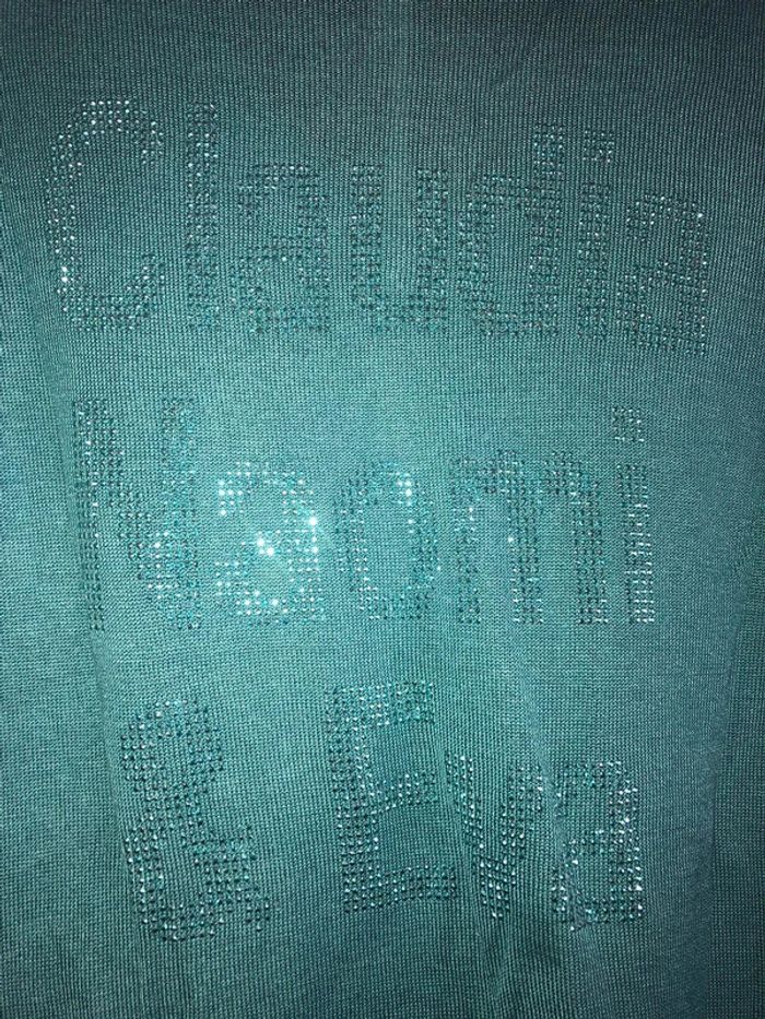 Pull léger bleu 38 Version Sud neuf avec étiquette - photo numéro 5