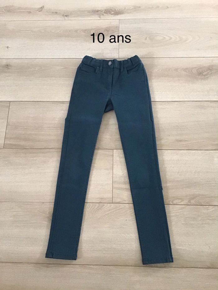 Pantalon vert 10 ans