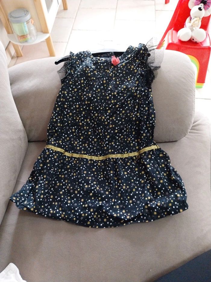 Robe étoiles brillante 24 mois