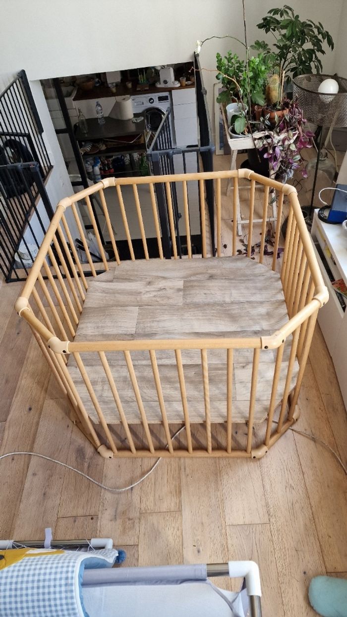 Parc bebe bois - photo numéro 5