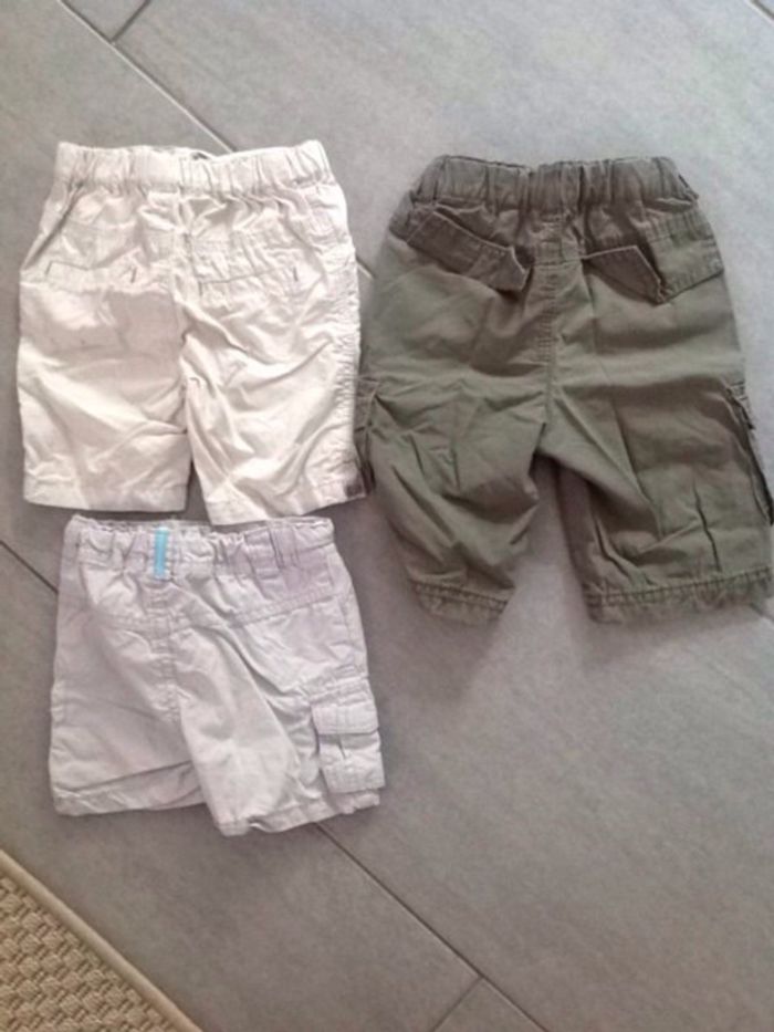 Shorts bébé garçon - 3 mois - photo numéro 2