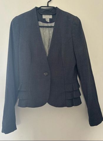 Veste blazer gris foncé taille M , H&M