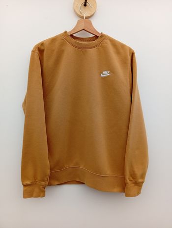 Sweat Nike Crewneck Moutarde Ocre - Taille S
