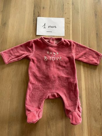 Pyjama fille Kiabi 1 mois