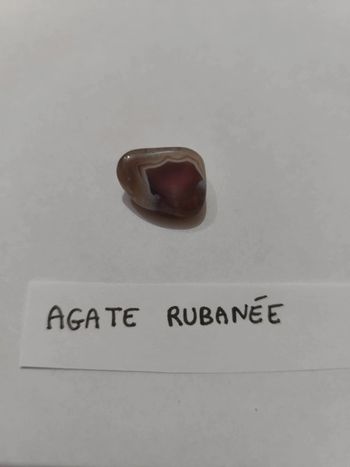 Agate rubanée