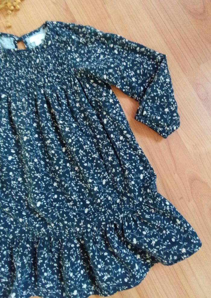 Jolie robe tons bleus Vertbaudet taille 3 ans - photo numéro 6