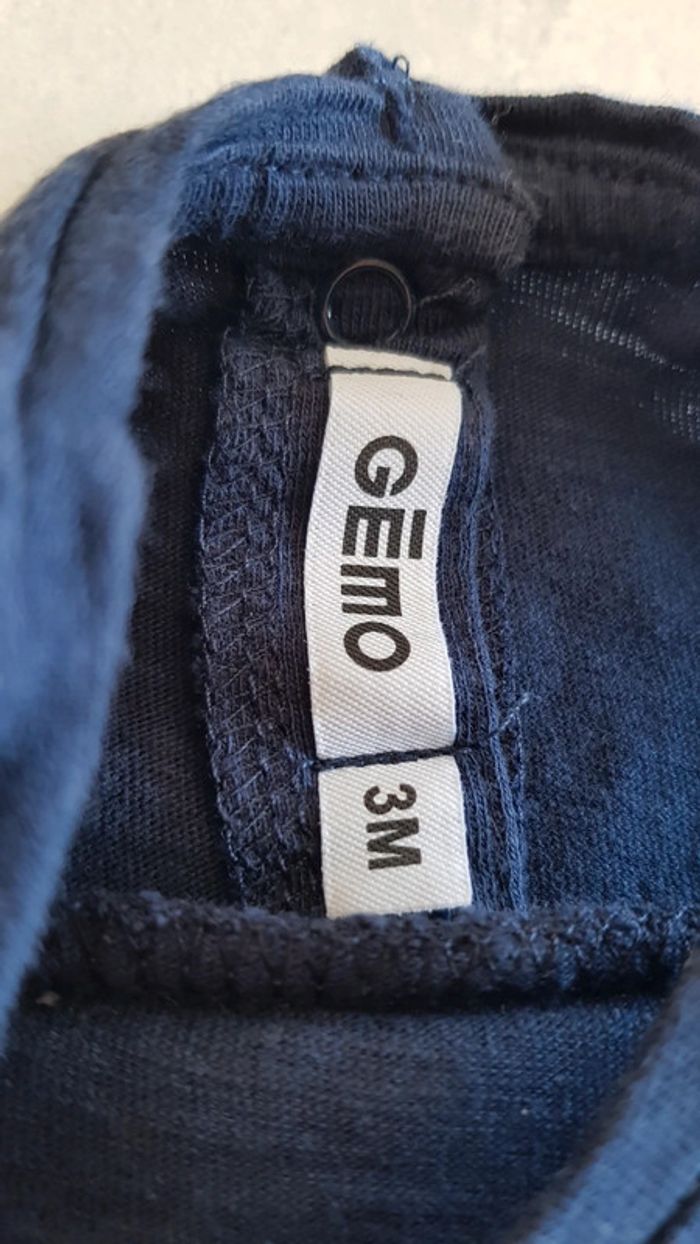 T-shirt 3 mois Gémo - photo numéro 3