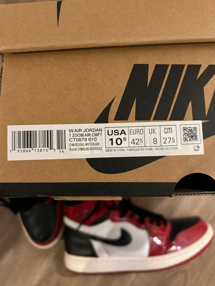 Jordan 1 hi Chicago black toe - photo numéro 10