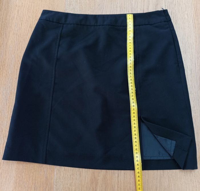 T40 jupe tailleur Etam noir fendu à gauche - photo numéro 10