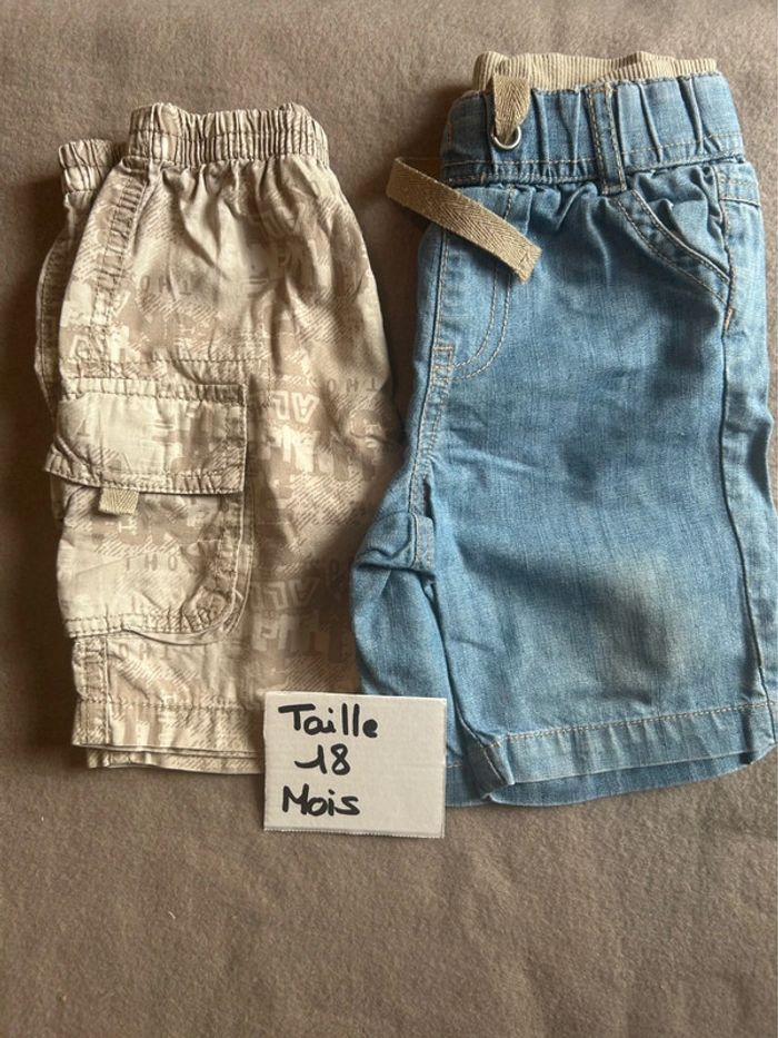 Lot de deux shorts