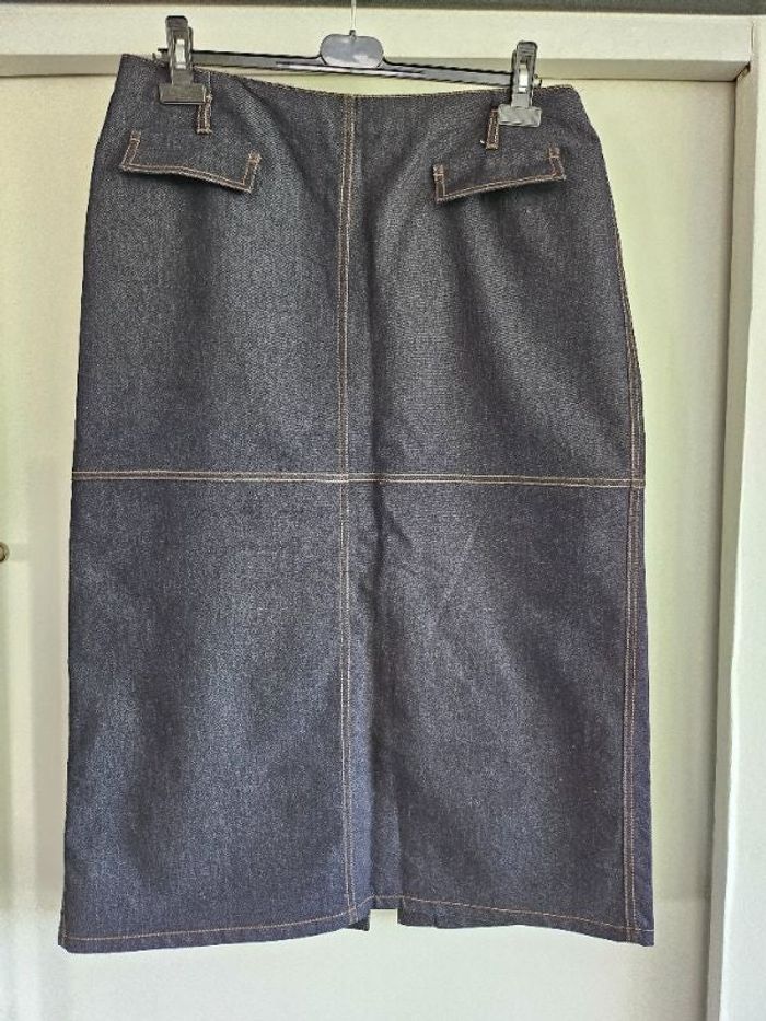 Jupe en jean longue saint hilaire T 46/48