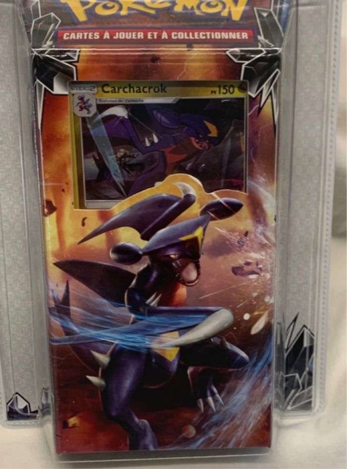 2 Deck Pokémon S&L Ultra Prisme Carchakrok + Pingoleon neuf scellé - photo numéro 3