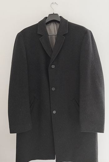 Manteau homme laine et cachemire