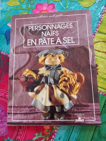 Personnages naïfs en pâte à sel