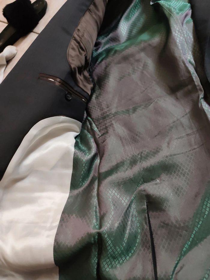 Veste de costume father&sons taille 52 gris foncer - photo numéro 2