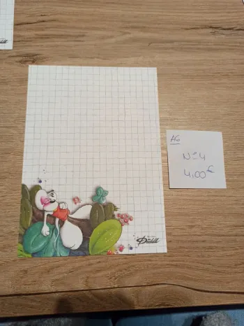 Feuille Diddl A6 4 4,00€
