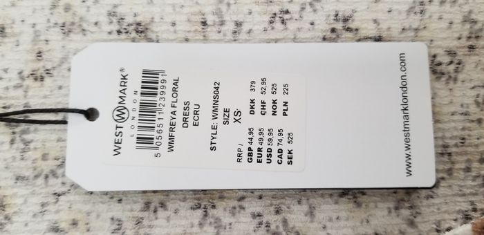 Robe d'été portefeuille WestMark London neuve avec étiquette - photo numéro 5