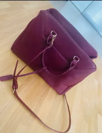 Sac à main bordeaux