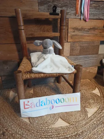 Doudou lapin Jacadi gros blanc tbe