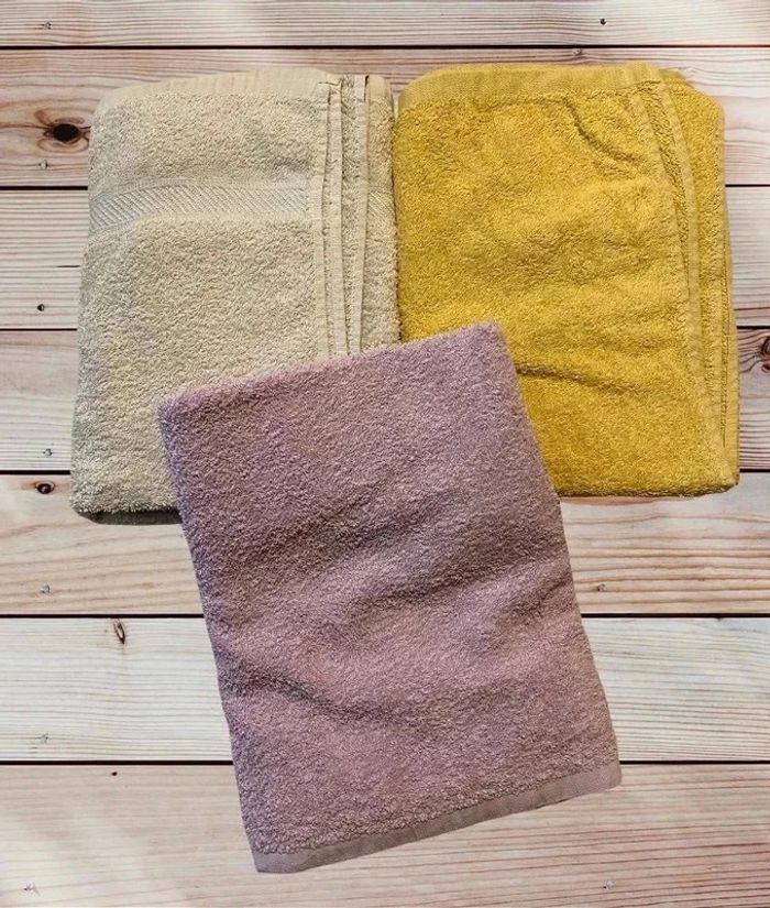 Lot de 3 peignoir drap de bain