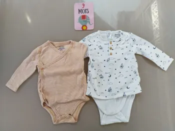Lot 2 bodies 9 mois