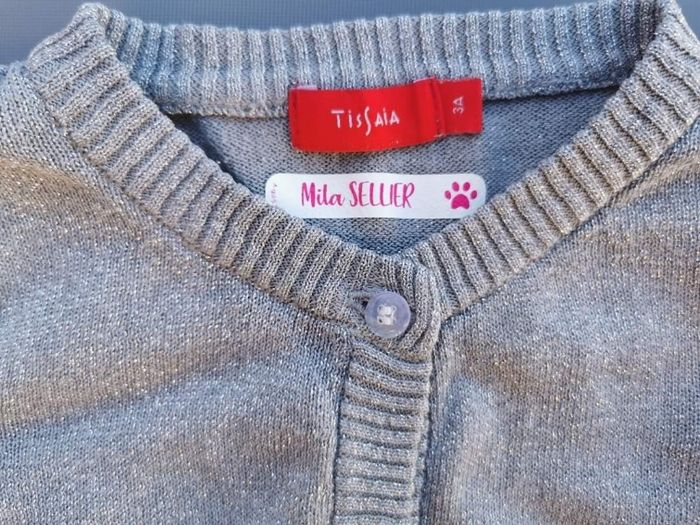 Gilet 2 ans fille Tissaïa - photo numéro 3
