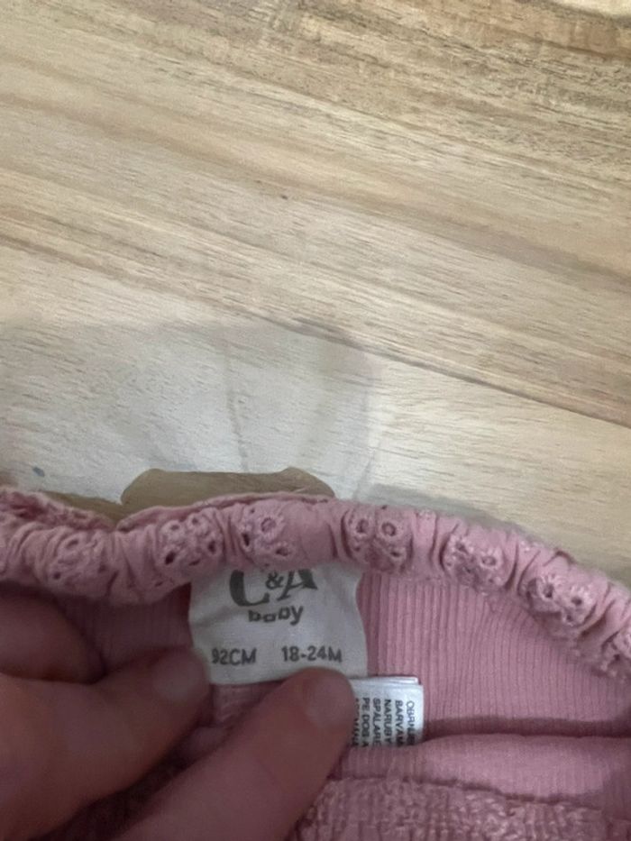 1 legging rose C&A 24 mois - photo numéro 4