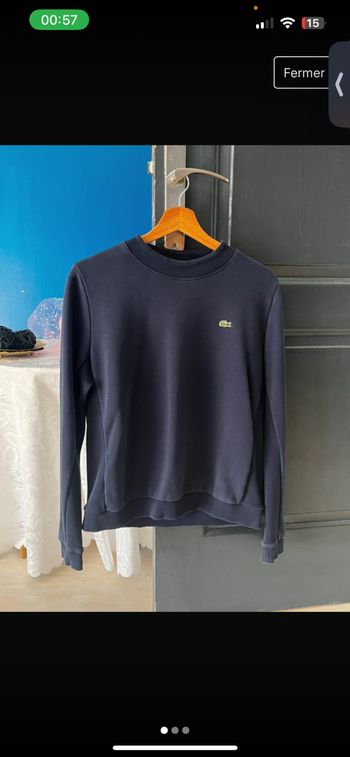 sweat lacoste