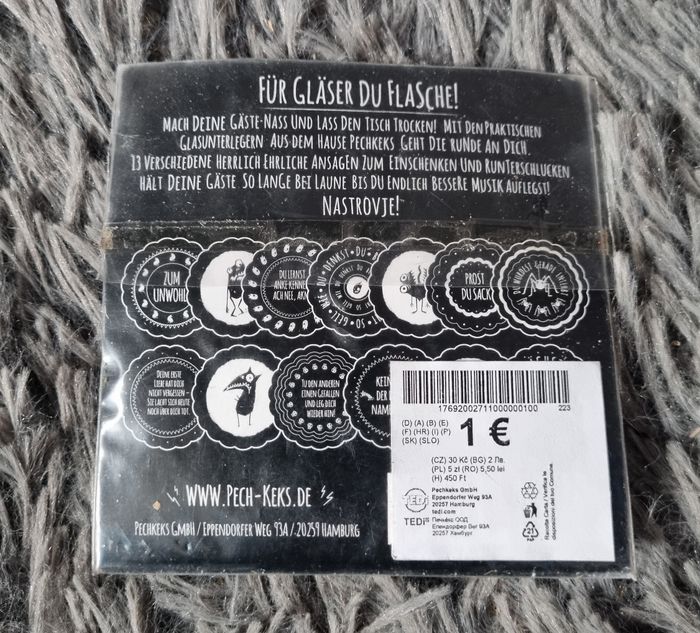 Ensemble de 13 sous verre - photo numéro 2