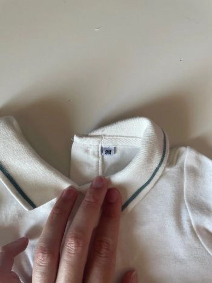 polo blanc enfant - photo numéro 2