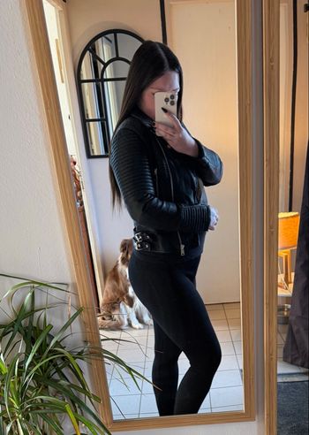 Perfecto / veste similicuir femme XS