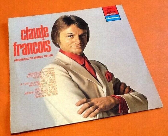Album Vinyle 33 tours Claude François Amoureux du monde entier (1973) - photo numéro 3