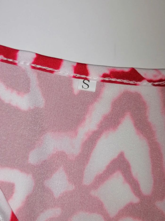 Longue robe rouge S - photo numéro 11