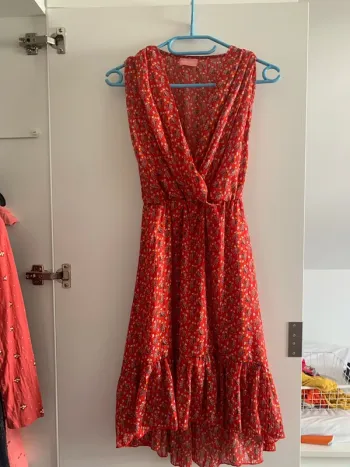 Robe rouge Naf Naf