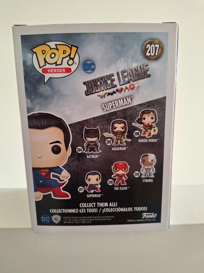 pop 207 Justice League - Superman Henri Cavill - neuve emballée - photo numéro 2