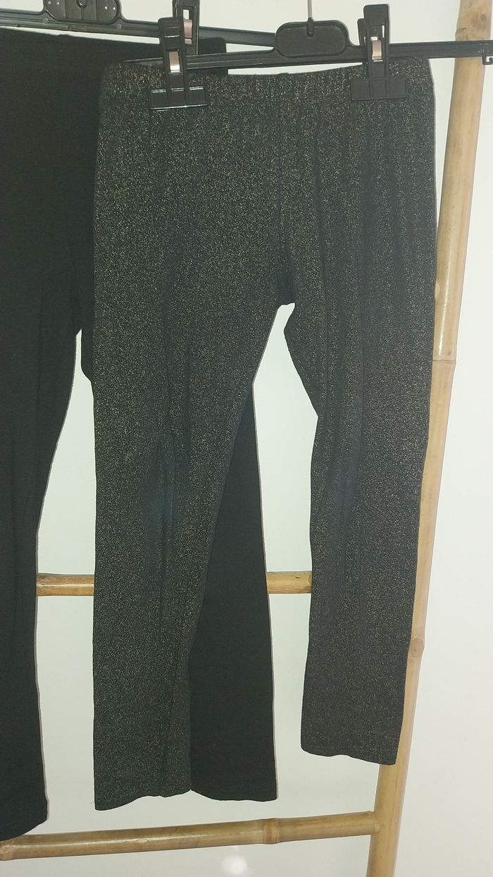 Duo/ Lot/ Pack de 2 leggings fille 8 ans Très bon état - photo numéro 4