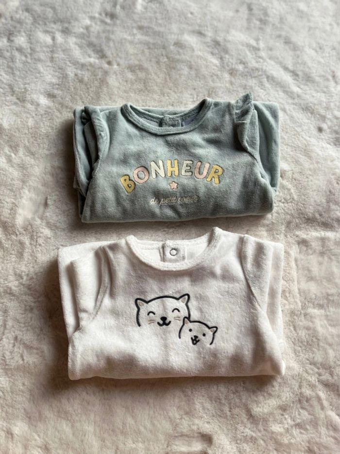 Lot pyjama polaire