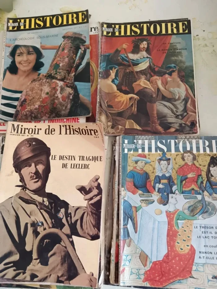 Revues miroir de l'histoire